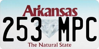 AR license plate 253MPC
