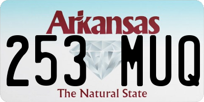 AR license plate 253MUQ