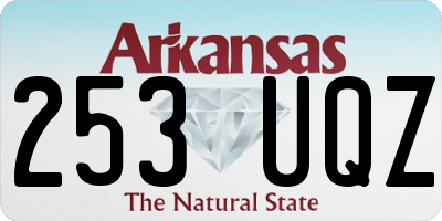 AR license plate 253UQZ