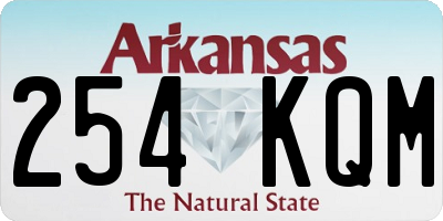 AR license plate 254KQM