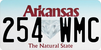 AR license plate 254WMC
