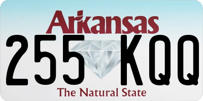 AR license plate 255KQQ
