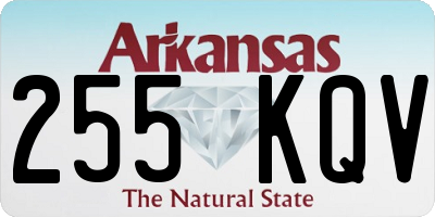 AR license plate 255KQV