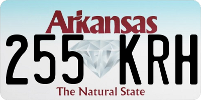 AR license plate 255KRH