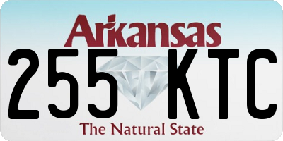 AR license plate 255KTC