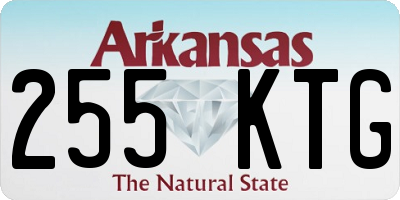 AR license plate 255KTG