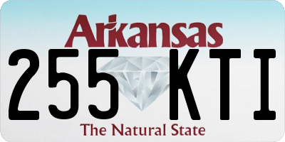 AR license plate 255KTI