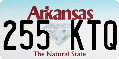 AR license plate 255KTQ