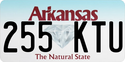 AR license plate 255KTU