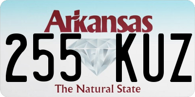 AR license plate 255KUZ