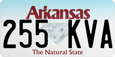 AR license plate 255KVA