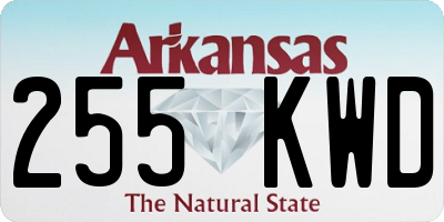 AR license plate 255KWD
