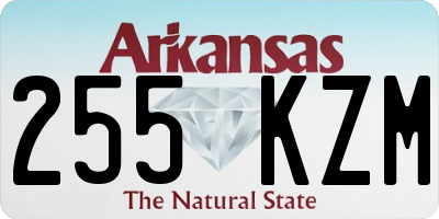 AR license plate 255KZM