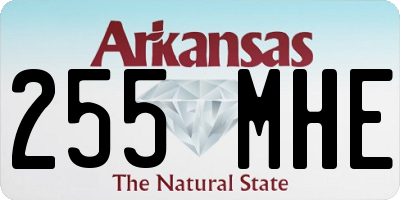 AR license plate 255MHE