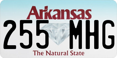 AR license plate 255MHG