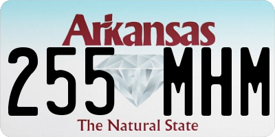 AR license plate 255MHM