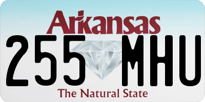 AR license plate 255MHU