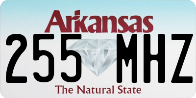 AR license plate 255MHZ