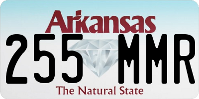 AR license plate 255MMR