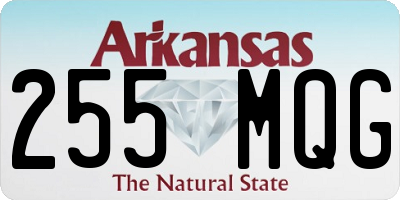 AR license plate 255MQG