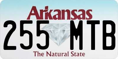 AR license plate 255MTB