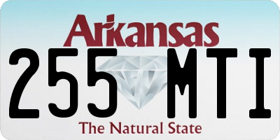 AR license plate 255MTI