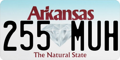 AR license plate 255MUH
