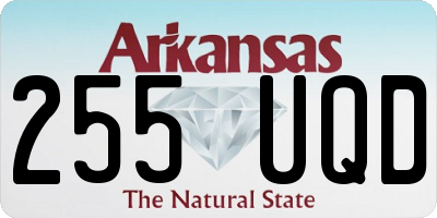 AR license plate 255UQD