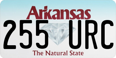AR license plate 255URC