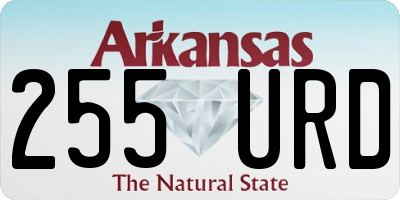 AR license plate 255URD
