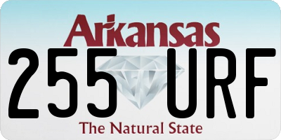 AR license plate 255URF