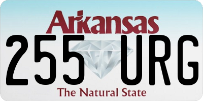 AR license plate 255URG