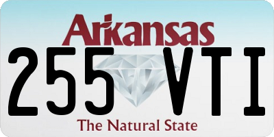 AR license plate 255VTI