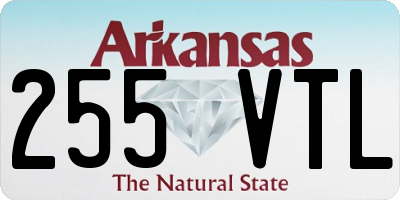AR license plate 255VTL