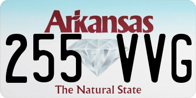 AR license plate 255VVG