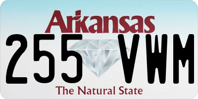 AR license plate 255VWM
