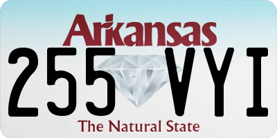 AR license plate 255VYI