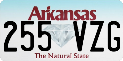 AR license plate 255VZG