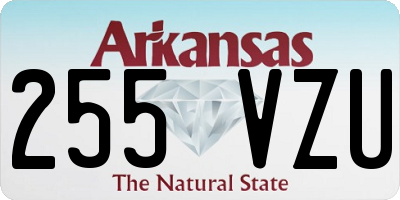AR license plate 255VZU
