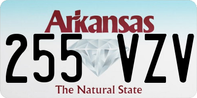 AR license plate 255VZV