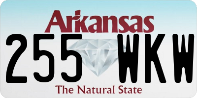 AR license plate 255WKW