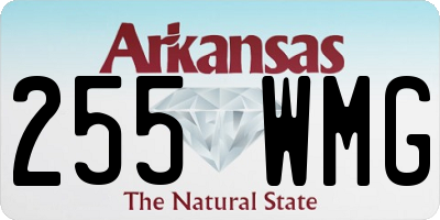 AR license plate 255WMG