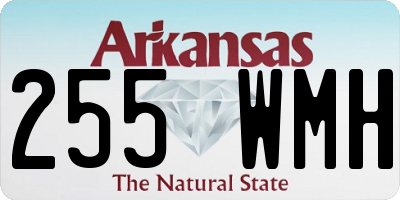 AR license plate 255WMH