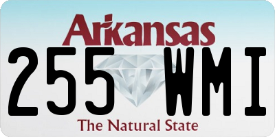 AR license plate 255WMI