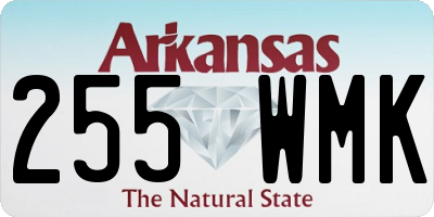 AR license plate 255WMK