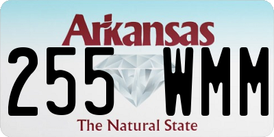 AR license plate 255WMM
