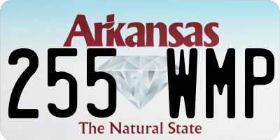 AR license plate 255WMP