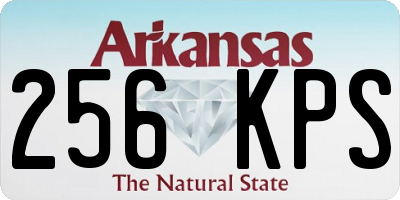 AR license plate 256KPS