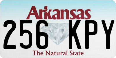 AR license plate 256KPY