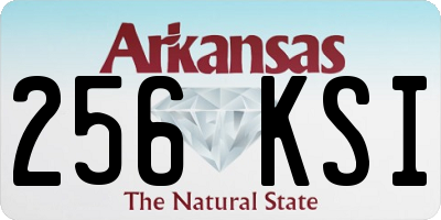 AR license plate 256KSI